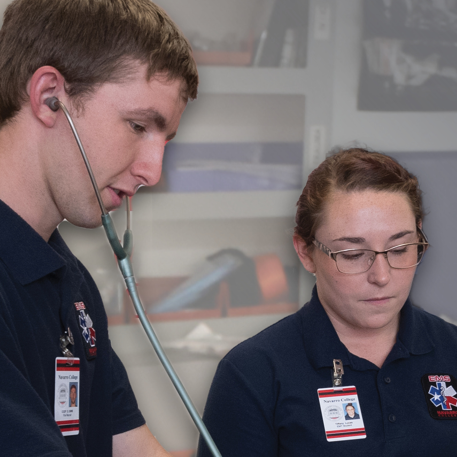 Picture of Navarro College EMT students