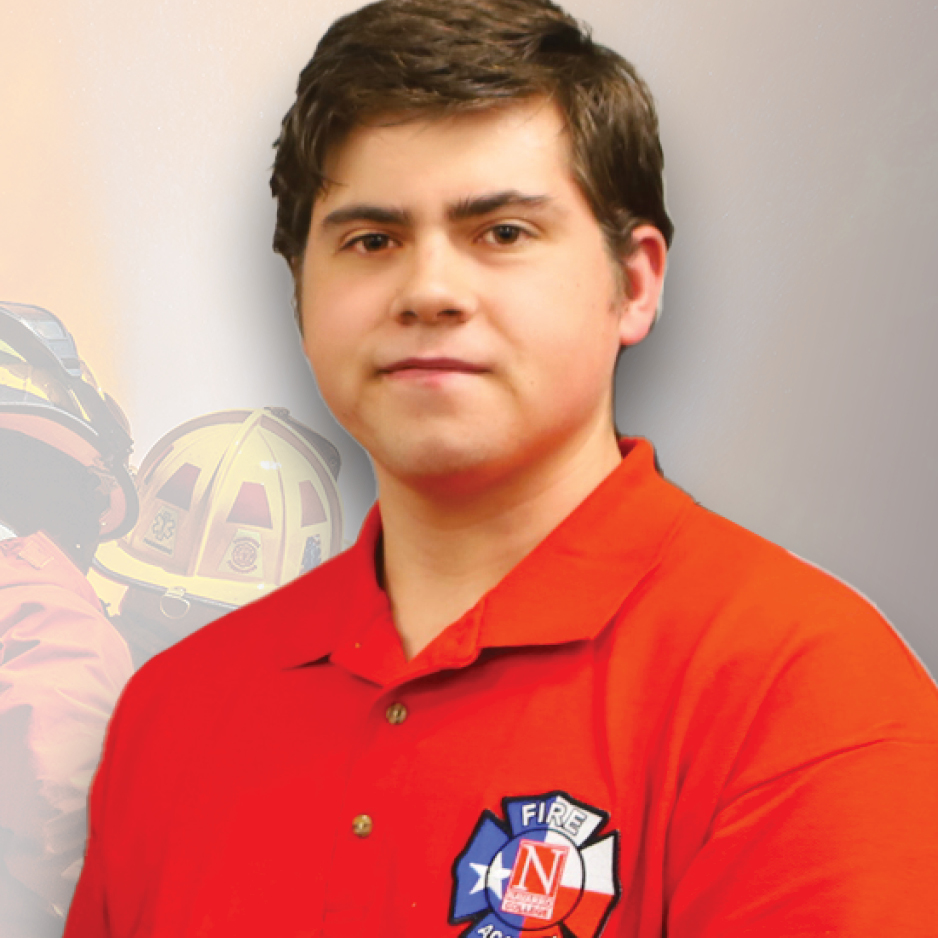 Picture of Navarro College Fire Academy student